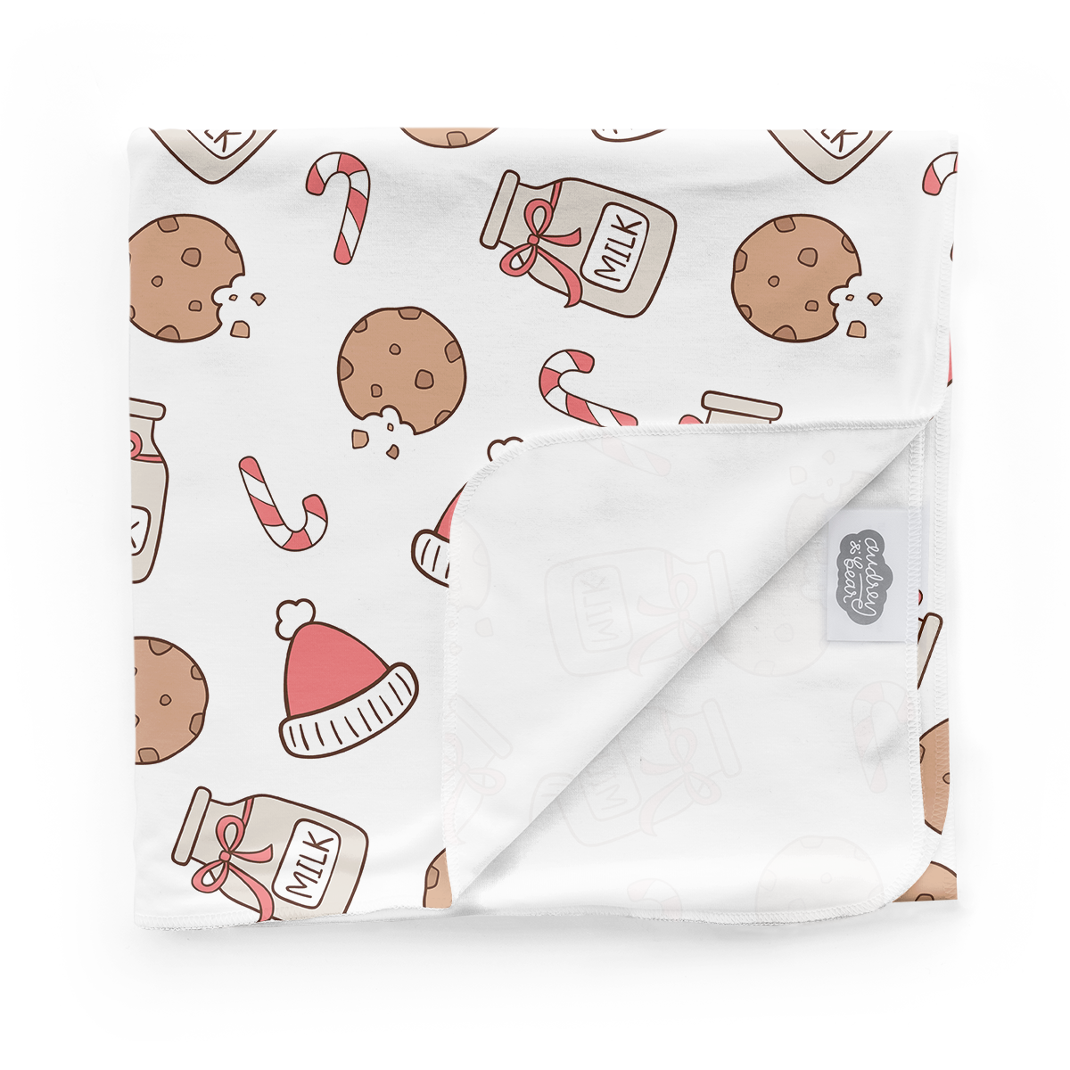 Swaddle Blanket | Santa's cookies
