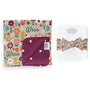 Personalized Swaddle & Hat Set | Folksy Floral