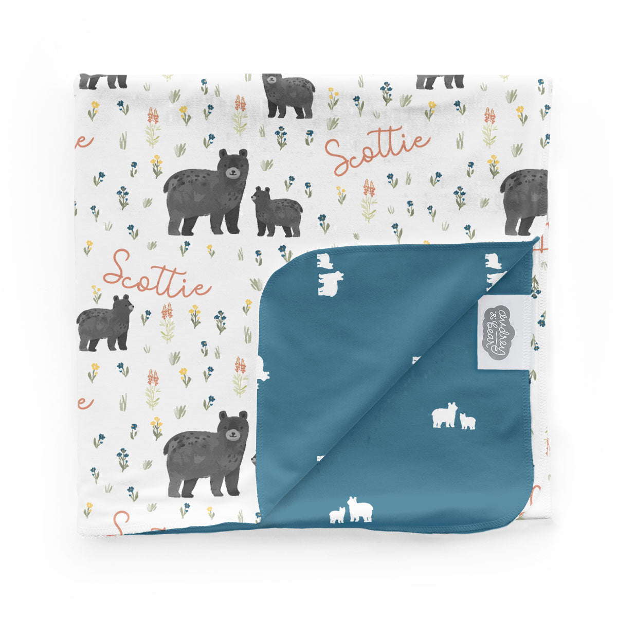 Personalized Newborn Bundle | Baby Bear Meadow