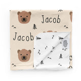 Personalized Swaddle Blanket | Bear Necessities