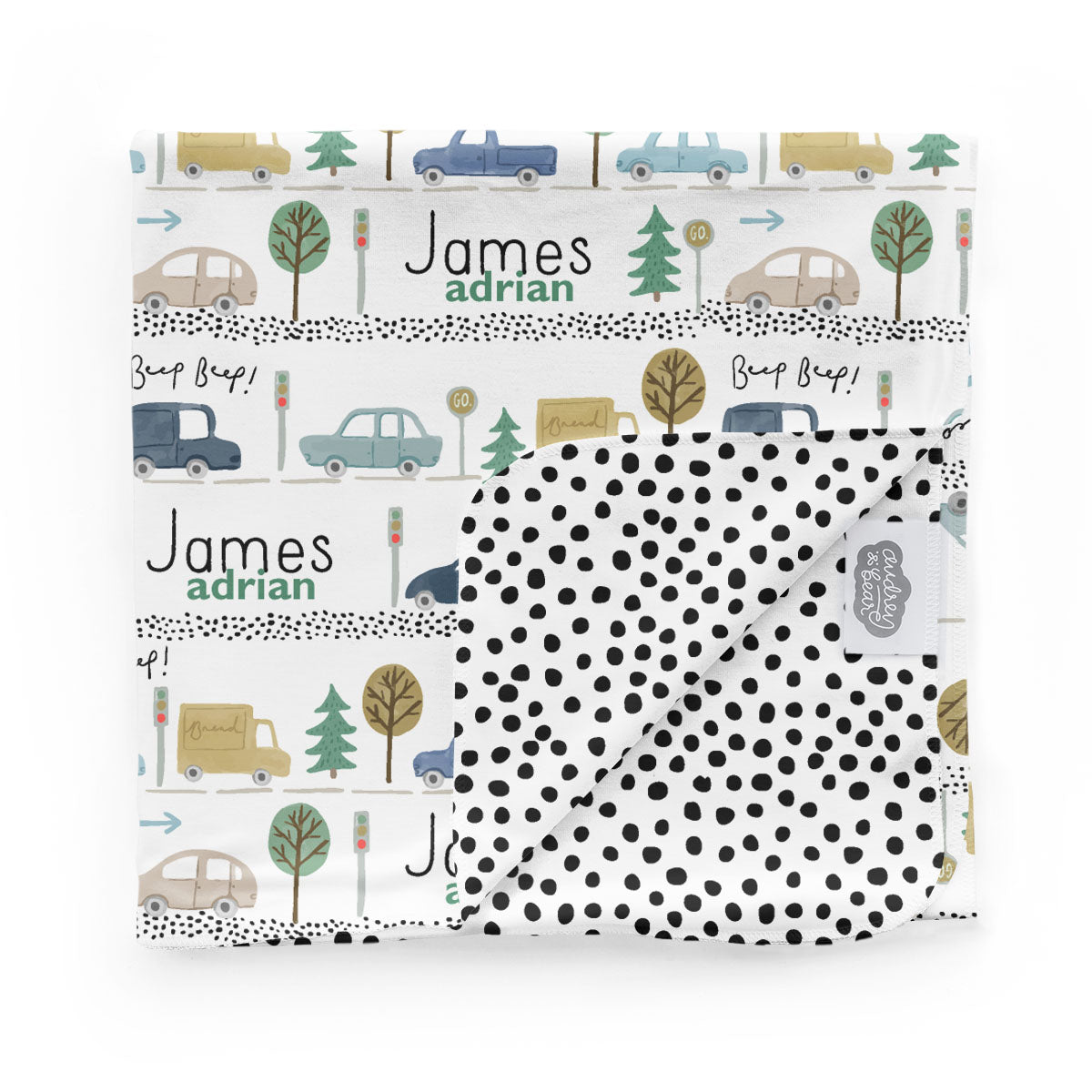 Personalized Swaddle Blanket | City Slicker