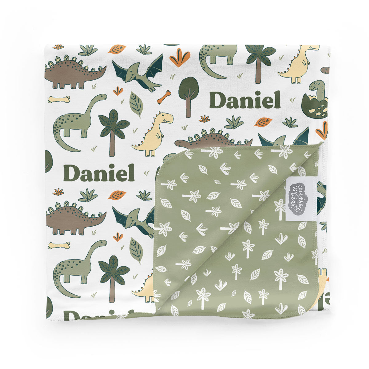 Personalized Newborn Bundle | Dancing Dinos