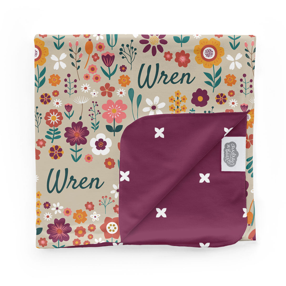 Personalized Newborn Bundle | Folksy Floral