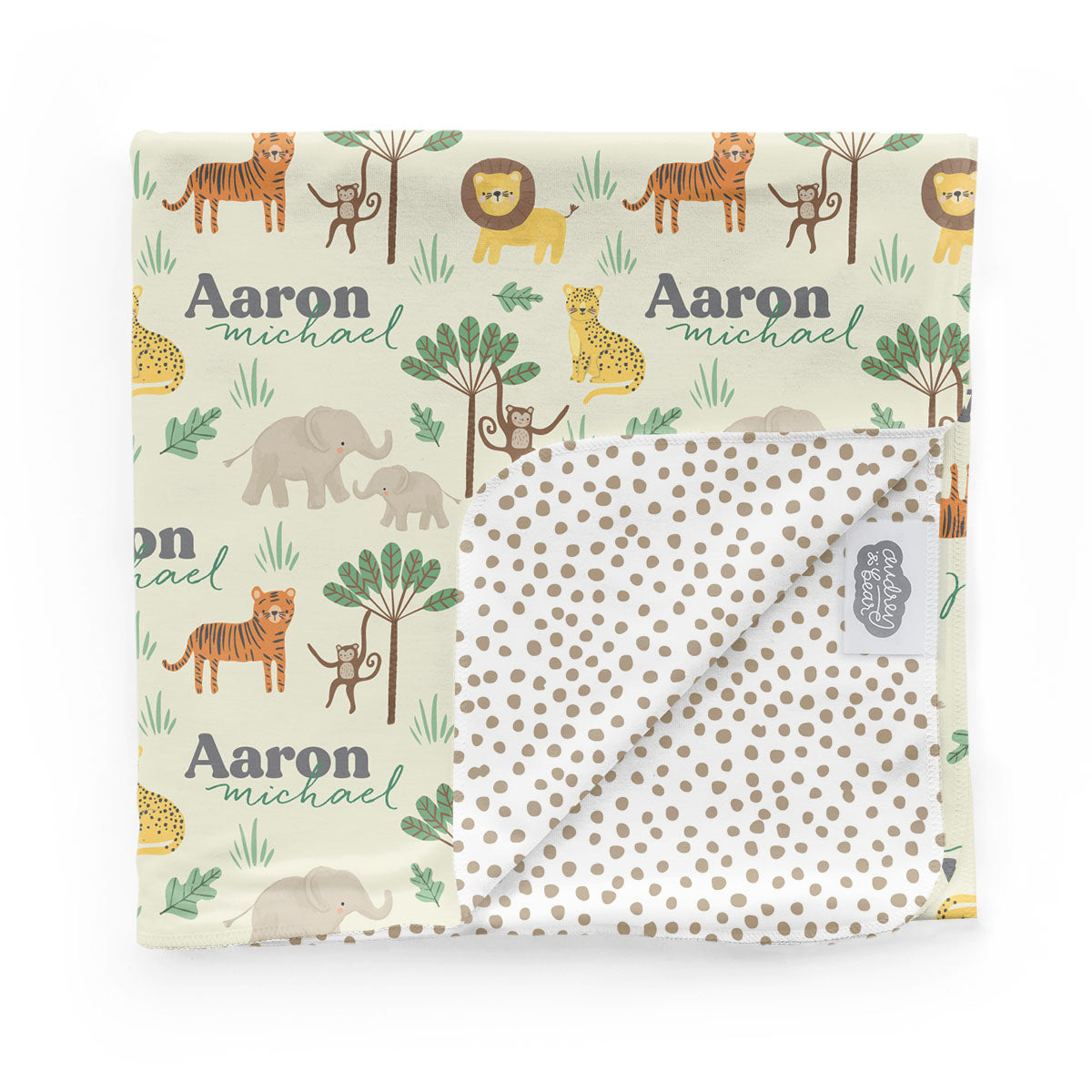 Personalized Newborn Bundle | Jungle safari