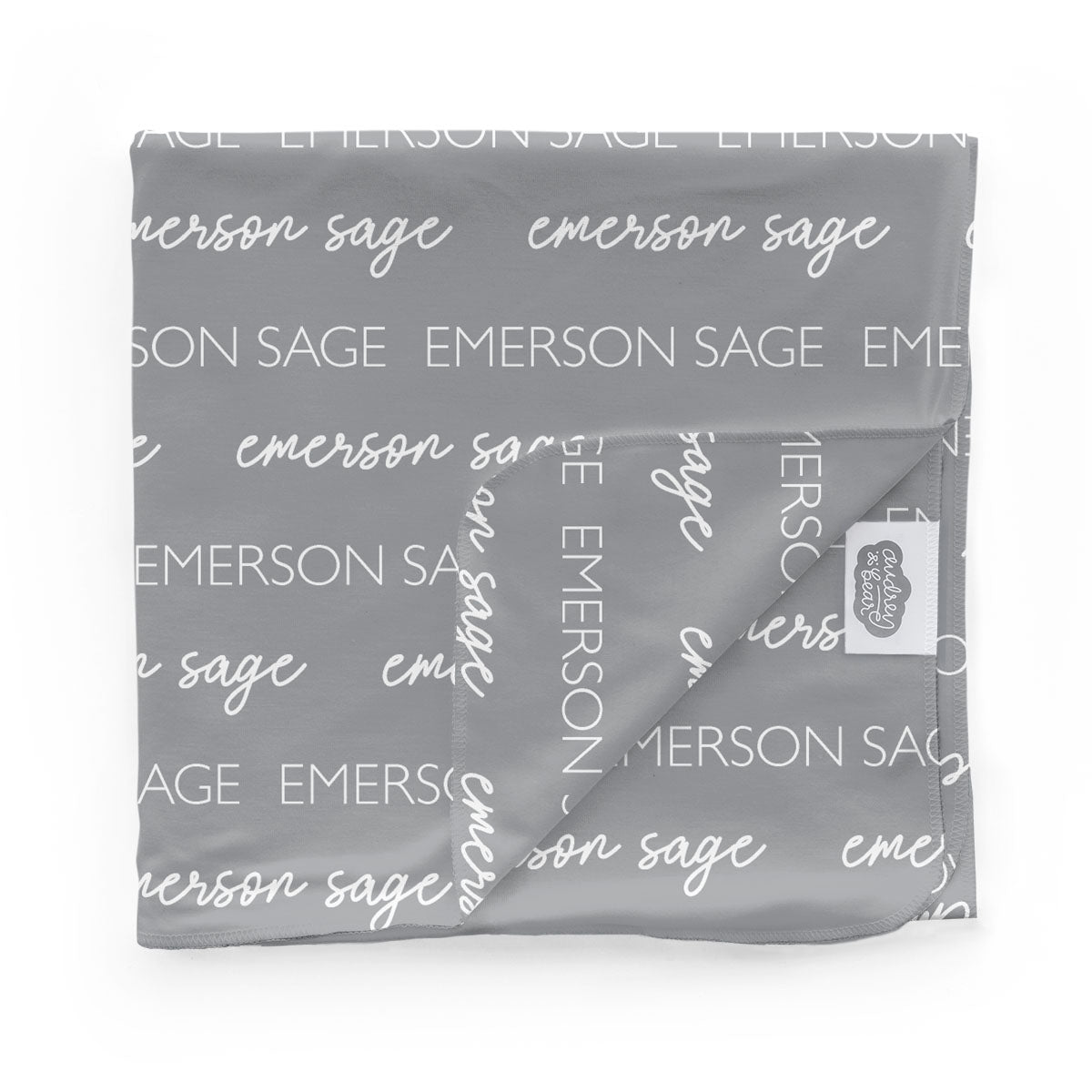 Personalized Stretchy Knit/Minky Take Me Home Bundle | Classic Multi-Font