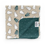 Swaddle Blanket | Evergreen Frost