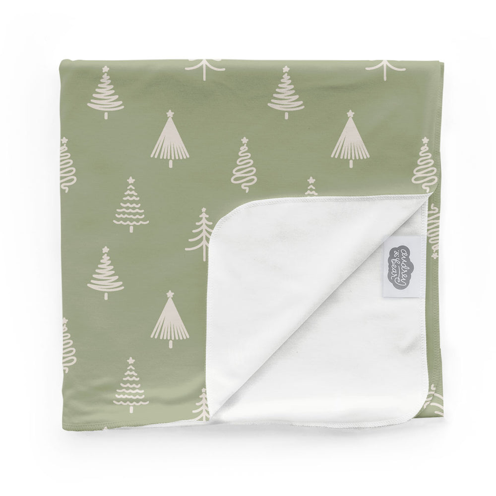 Swaddle Blanket | Silent Night Spruces