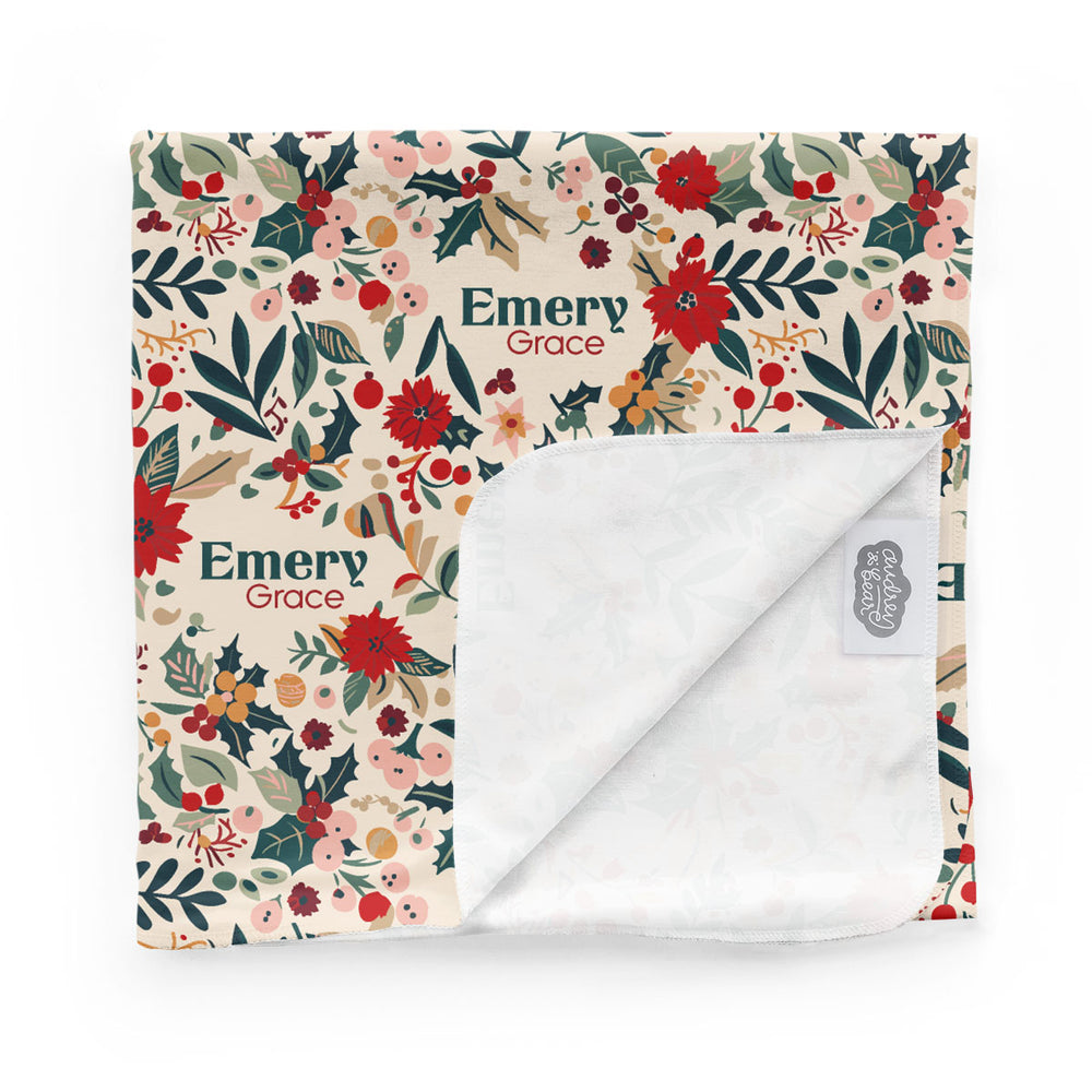 Personalized Swaddle Blanket | Seasonal Serenity