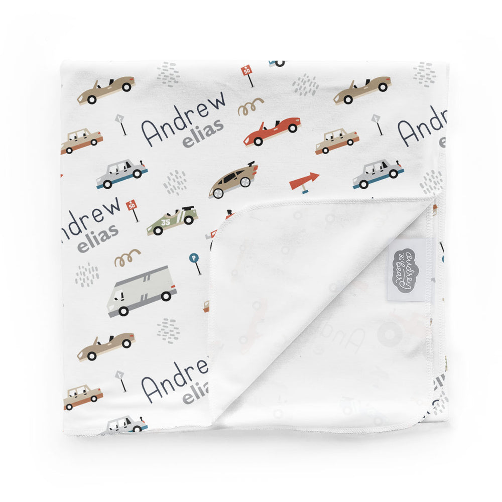 Personalized Swaddle Blanket | Speedway