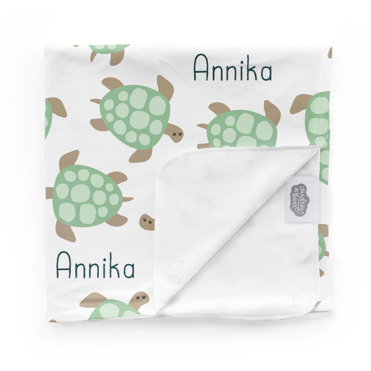 Personalized Swaddle Blanket | Under the Sea