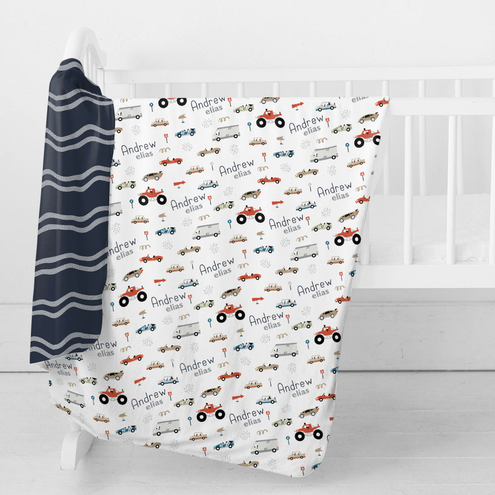 Personalized Swaddle Blanket | Speedway