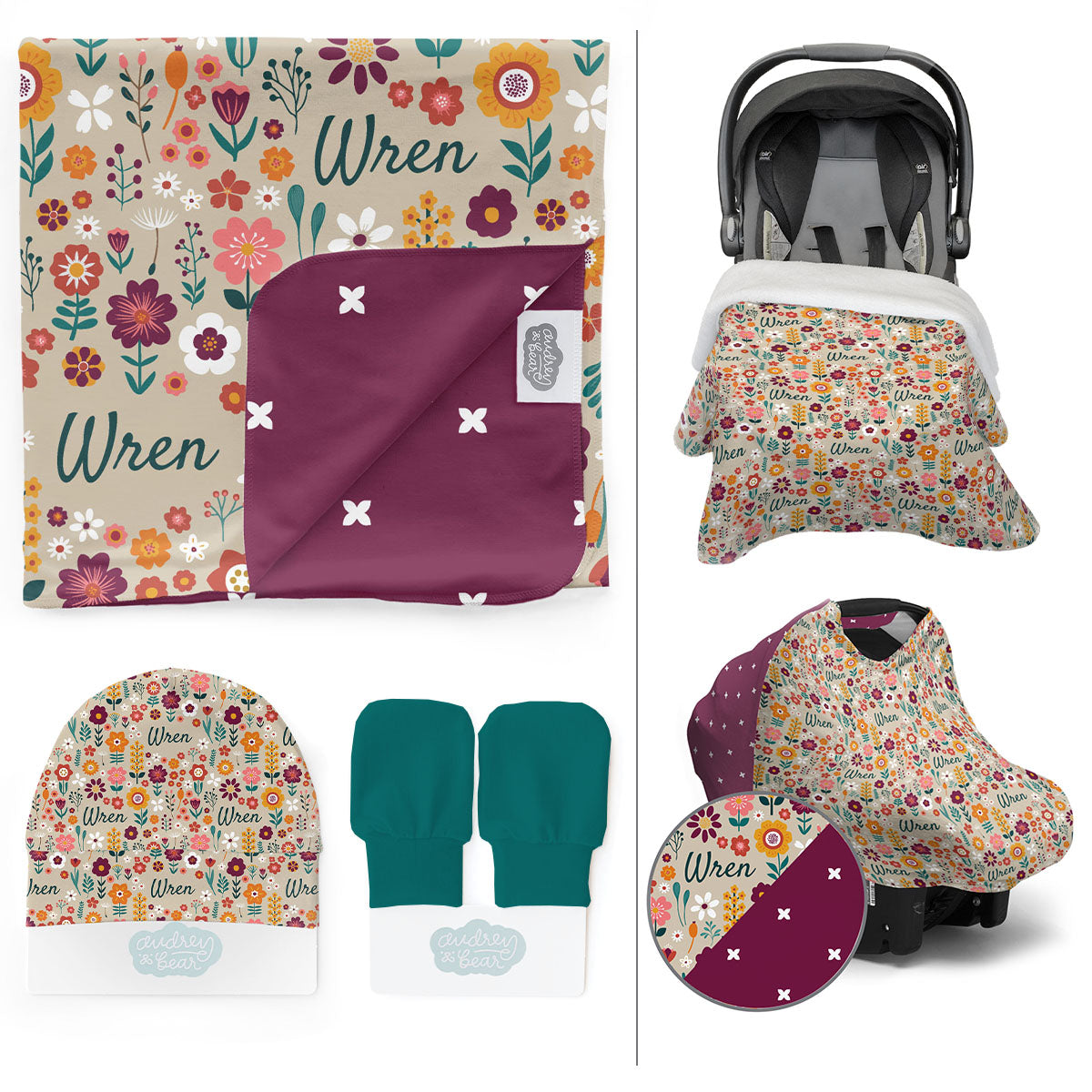 Personalized Take Me Home Bundle | Folksy Floral