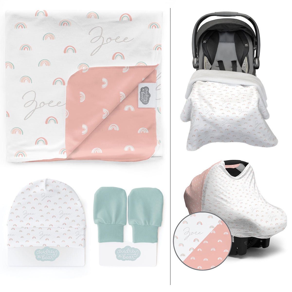 Personalized  Take Me Home Bundle | Pastel Rainbows