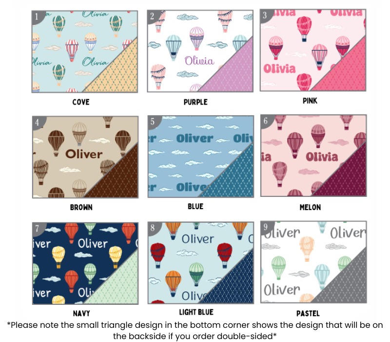 Personalized Minky  Blanket | Time Flies