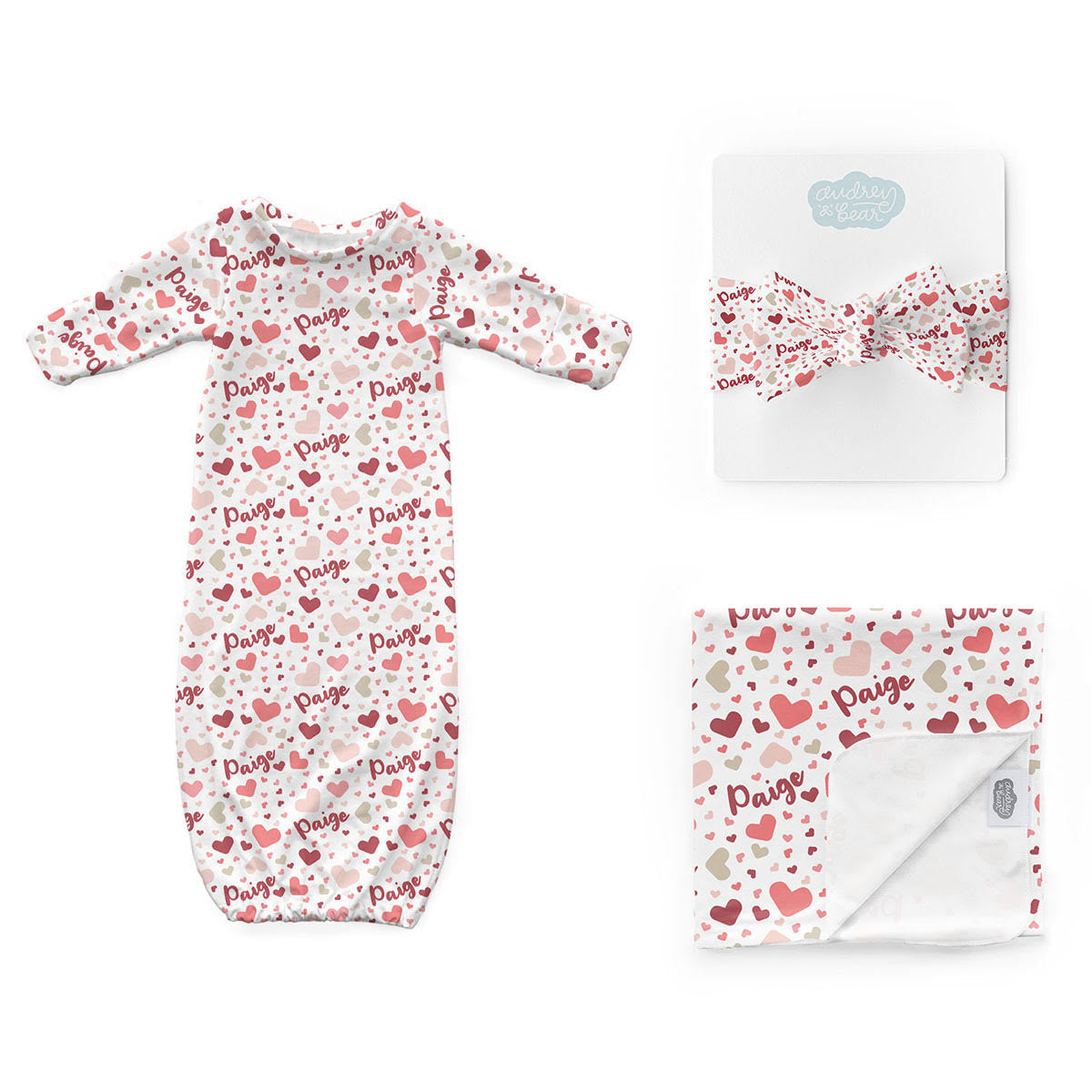 Personalized Newborn Bundle | Heartfelt Beginnings