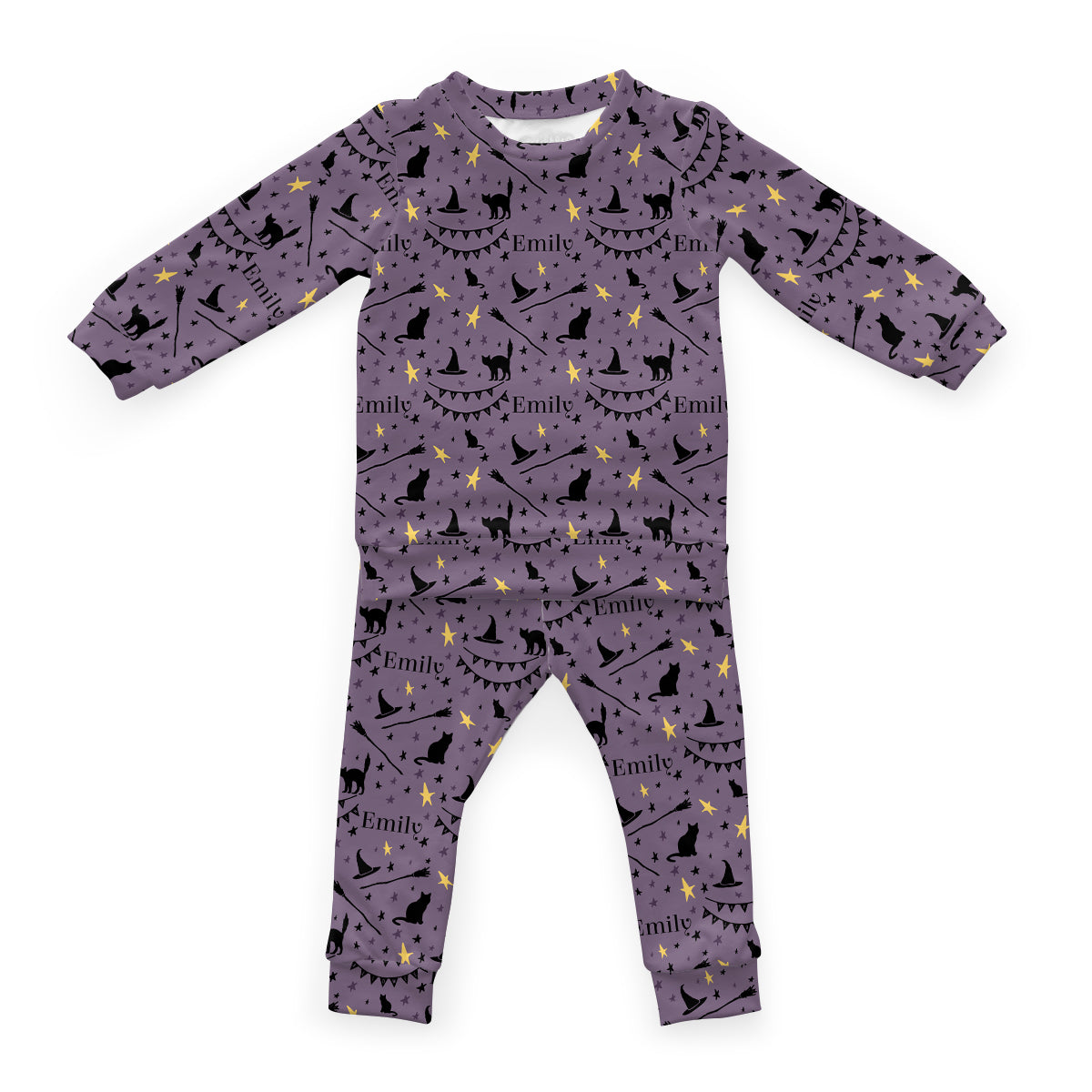 Personalized Cloudwear {Baby + Kid Loungewear} | Witches Cat