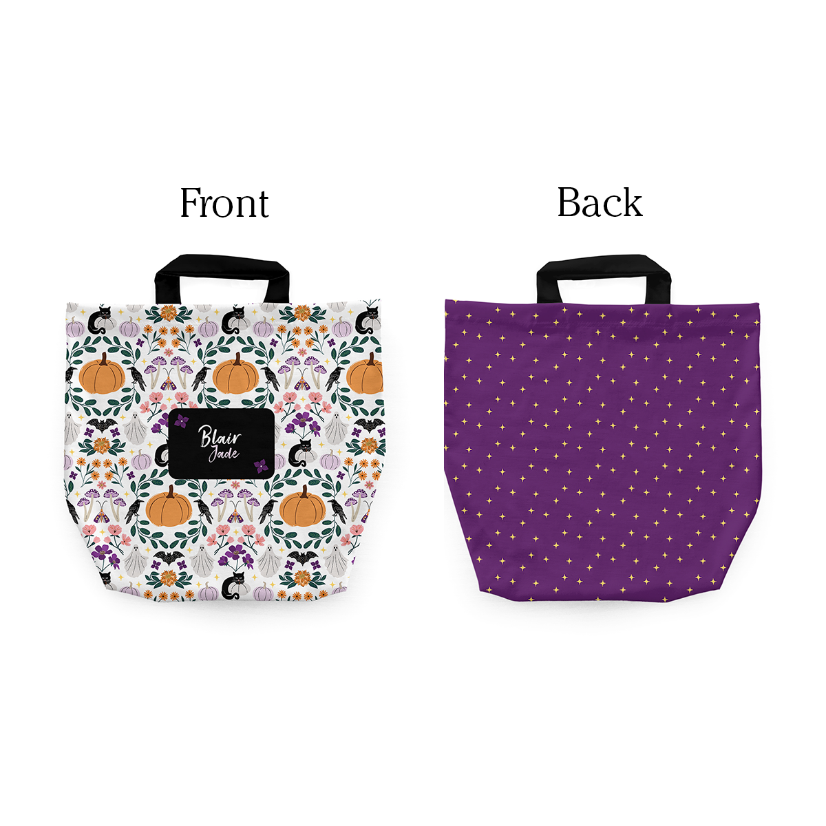 Trick or Treat Bag | Witchy Wildflowers