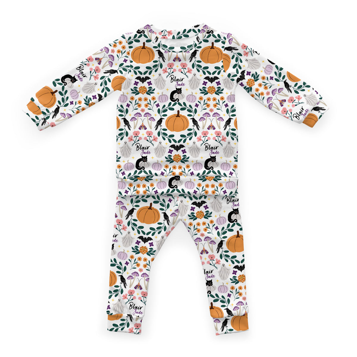 Personalized Cloudwear {Baby + Kid Loungewear} | Witchy Wildflowers