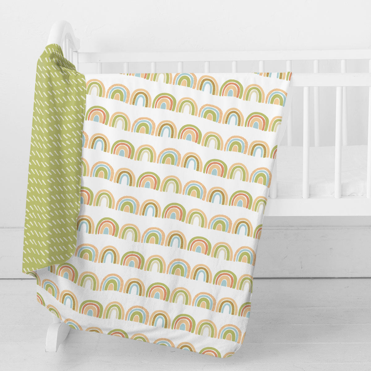 Swaddle Blanket | Brilliant Rainbow