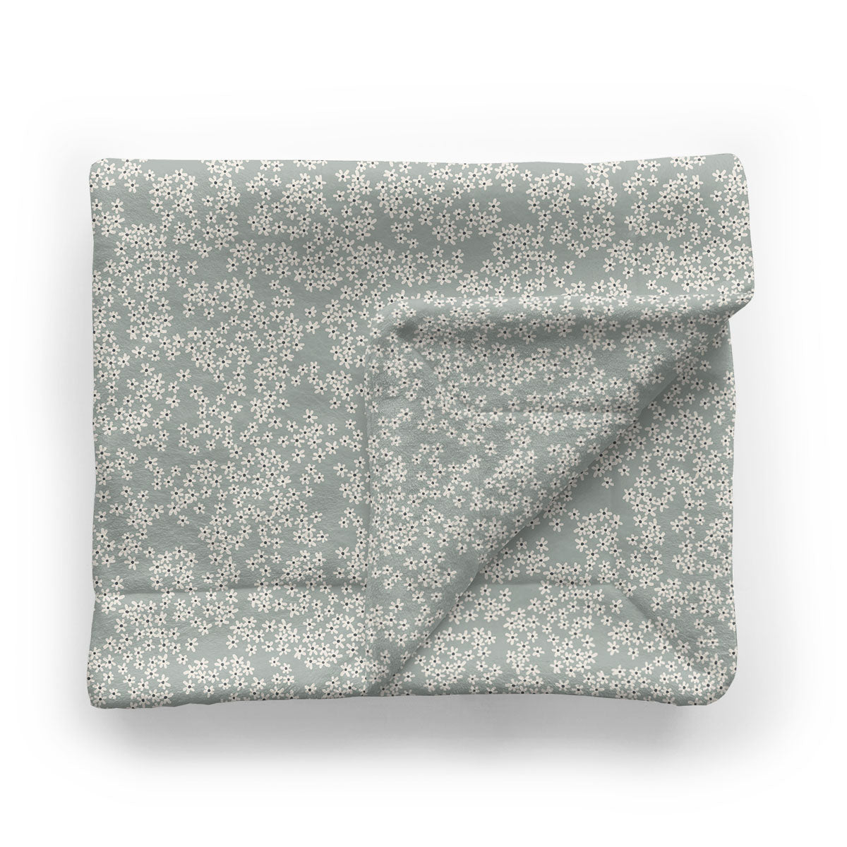 Kids Minky Blanket | Petite Bleu Fleur