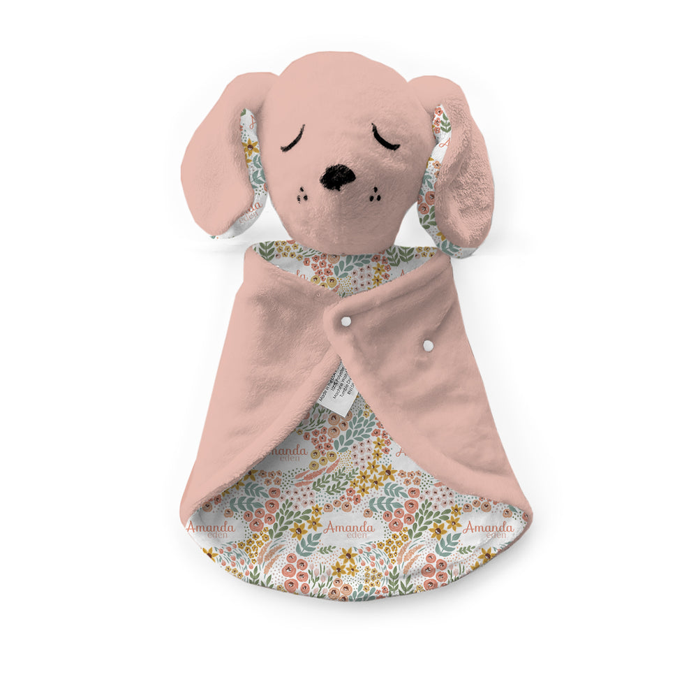 Personalized Puppy Lovey | Whimsy Floral