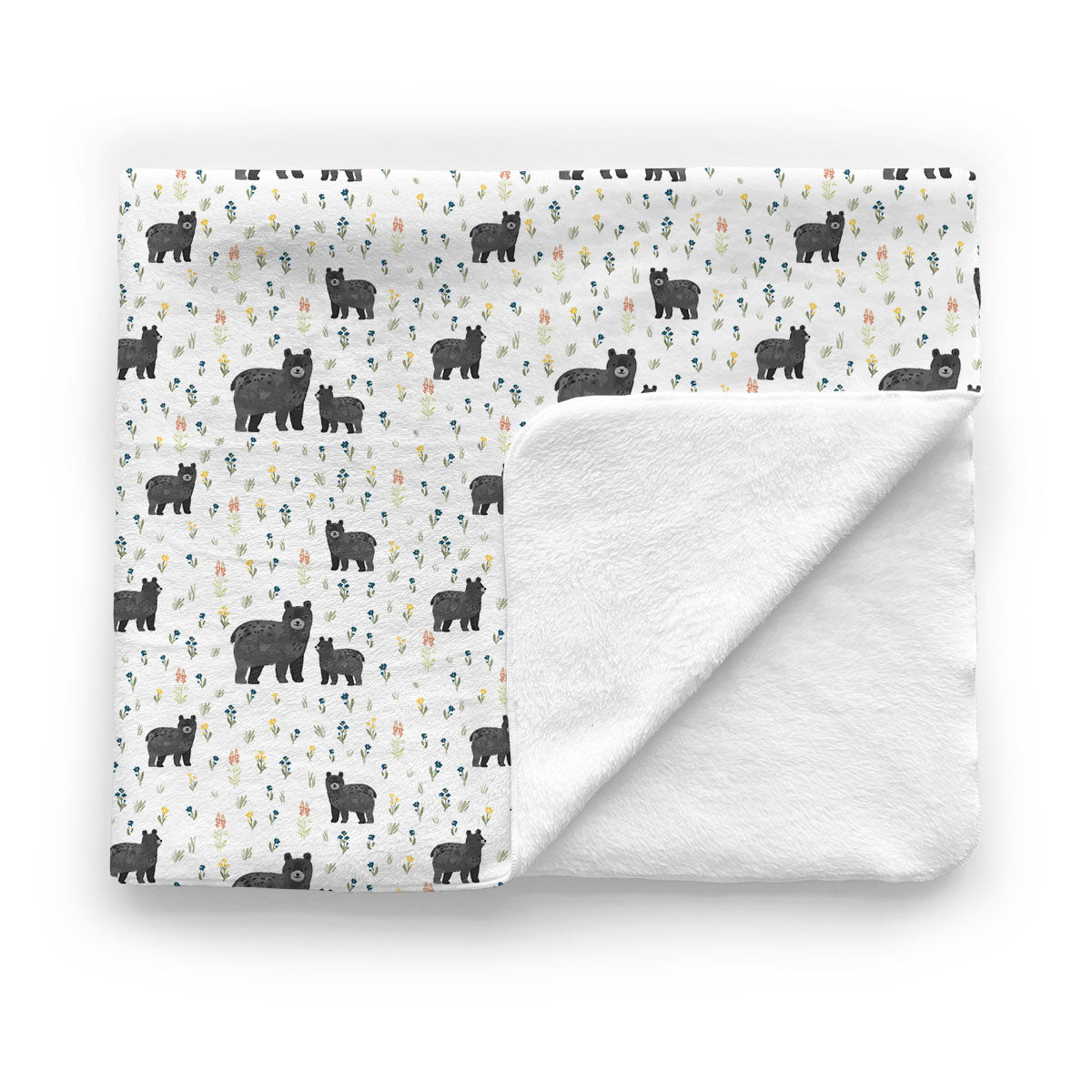 Baby Minky Blanket | Baby Bear Meadow