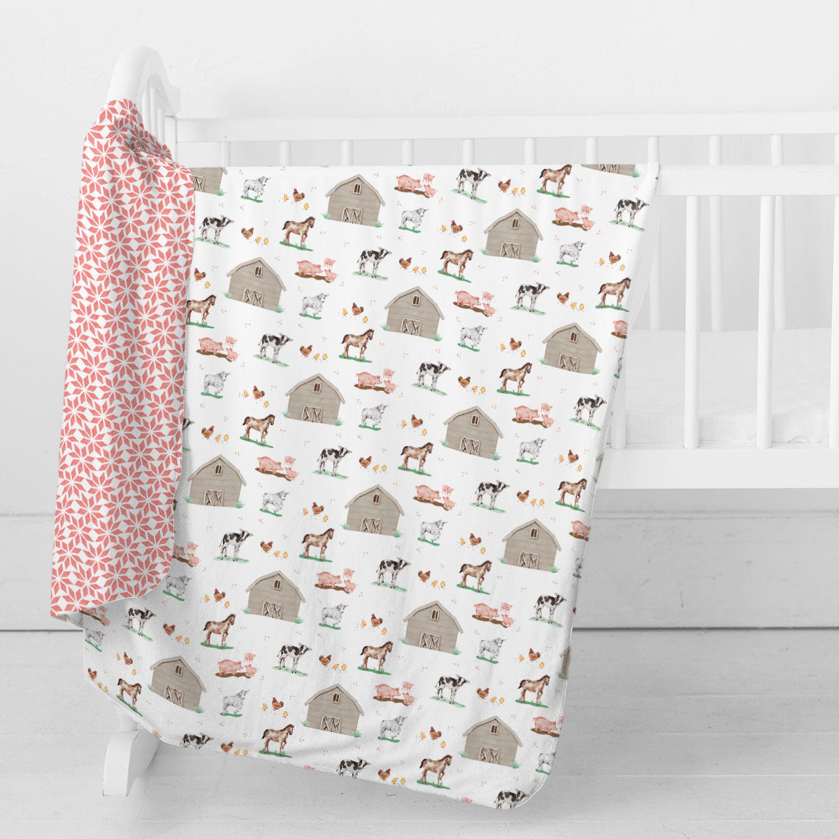 Swaddle Blanket | Baby Animal Days