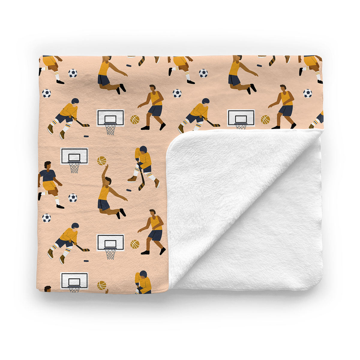 Kids Minky Blanket | Sports Arena