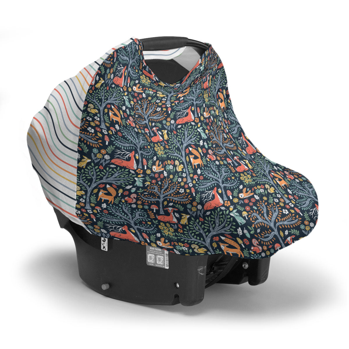 Car Seat Cover | Midnight Meadow
