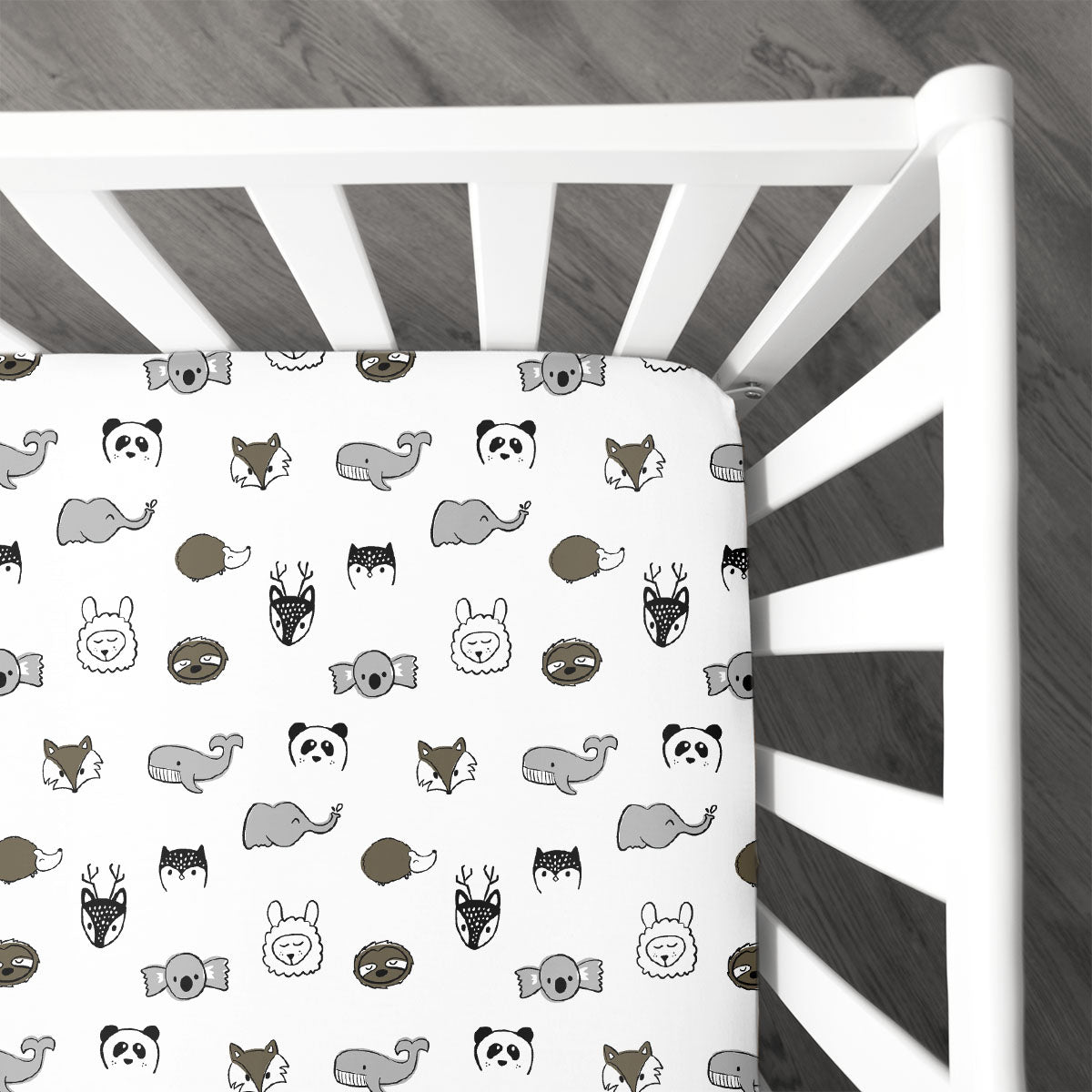 Crib Sheet | Cuddly Critters