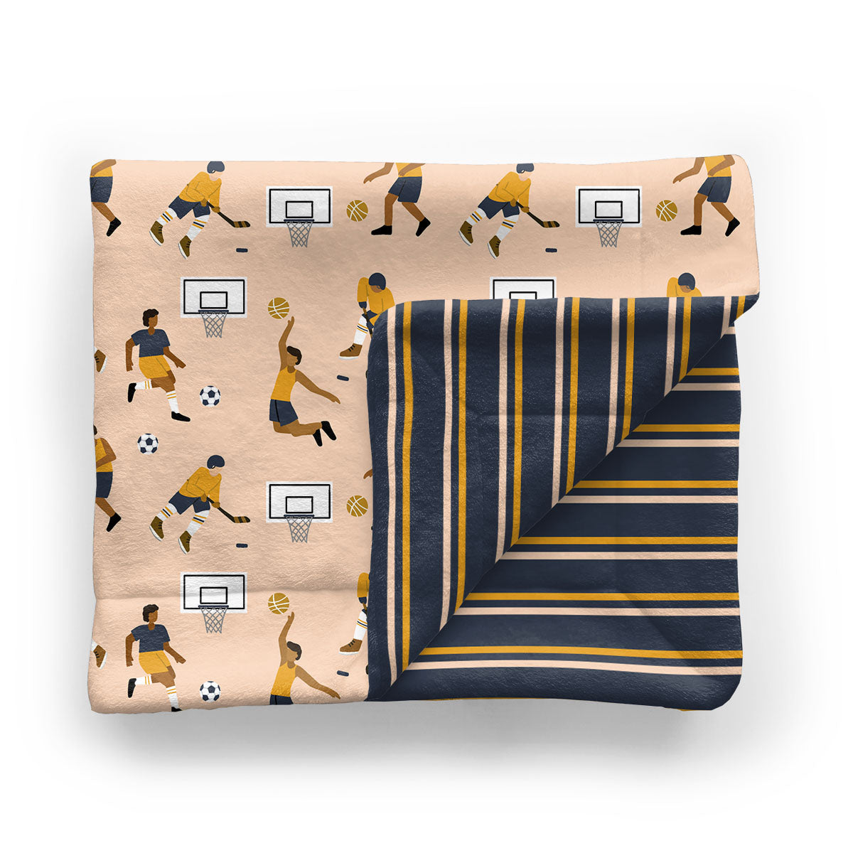 Kids Minky Blanket | Sports Arena