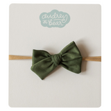 Everyday Bow | Forest Green