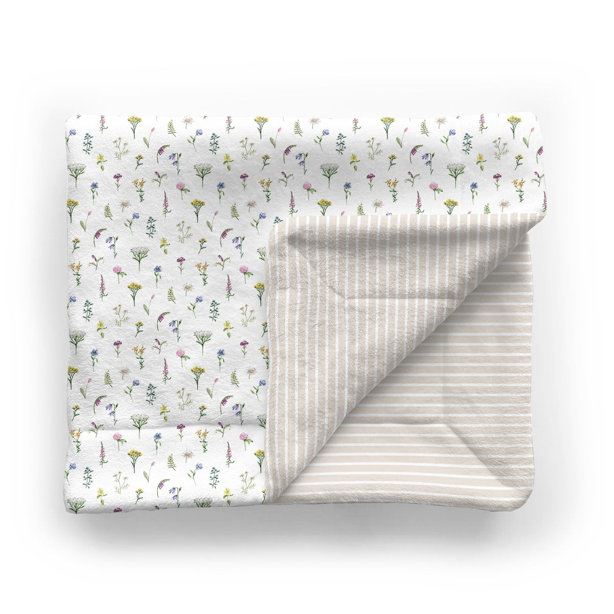 Kids Minky Blanket | Meadow Floral