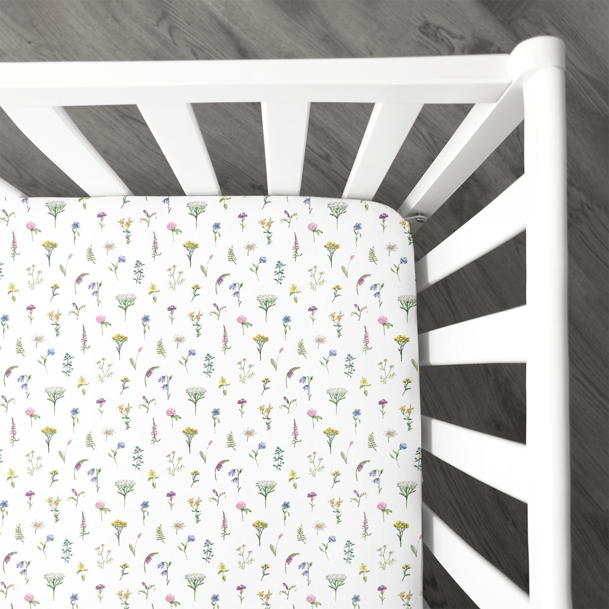Crib Sheet | Meadow Floral