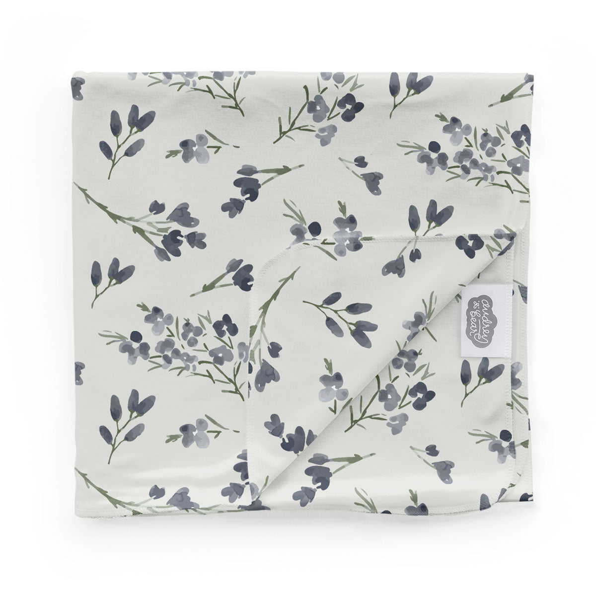 Swaddle Blanket | Blueberry Blossoms