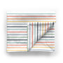 Kids Minky Blanket | Primary Stripes