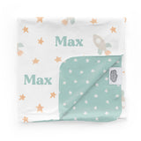 Personalized Swaddle Blanket | Bright Rockets