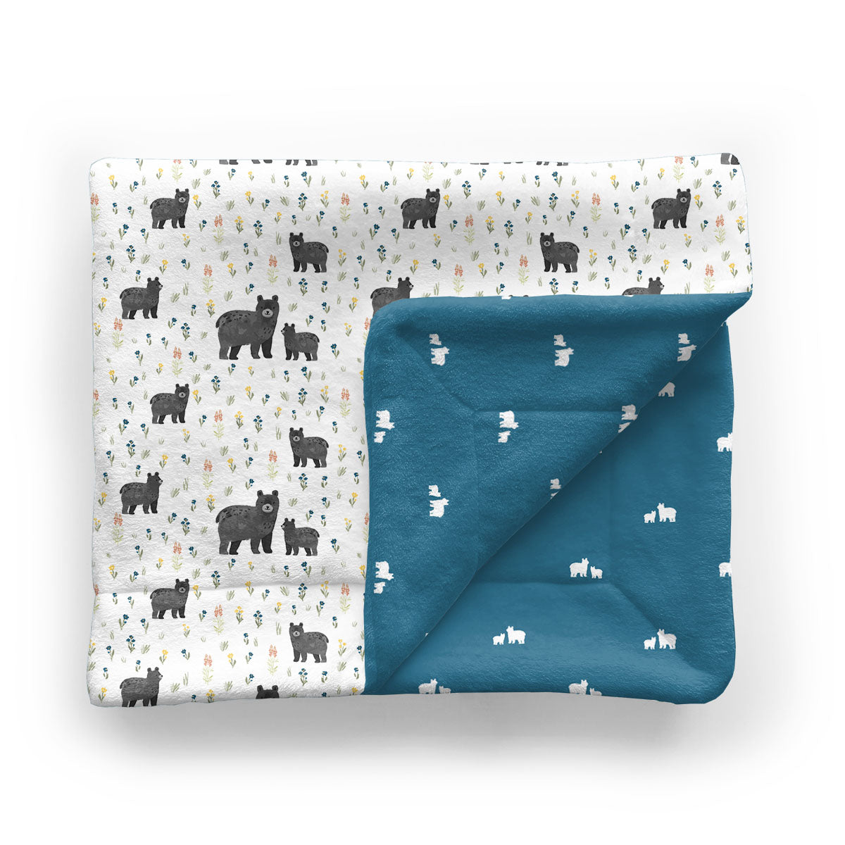 Baby Minky Blanket | Baby Bear Meadow