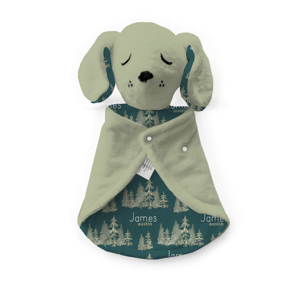Personalized Puppy Lovey | Ancient Woodland