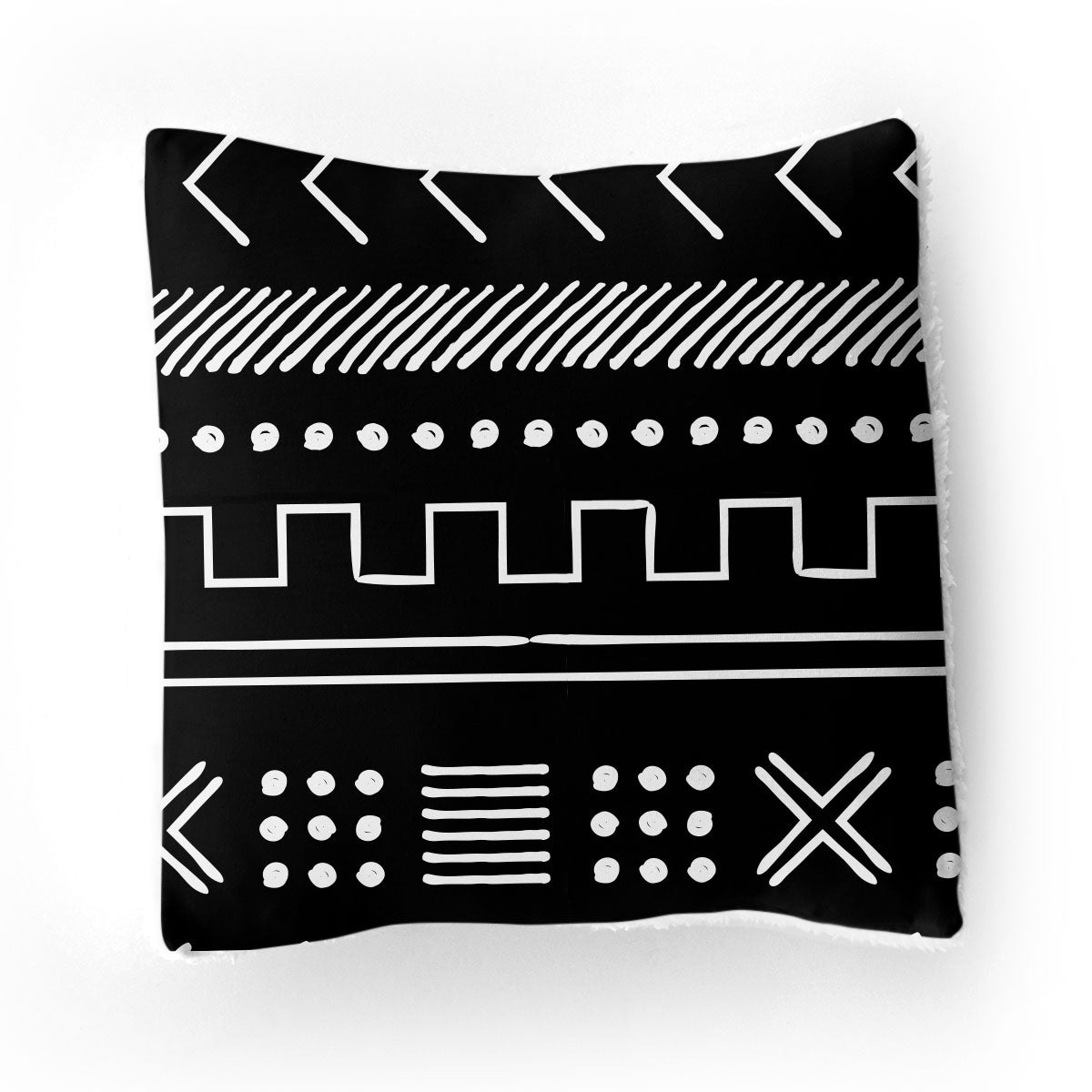 Throw Pillow | Playful Aztec