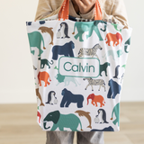 Personalized Everyday Bag | At the Zoo