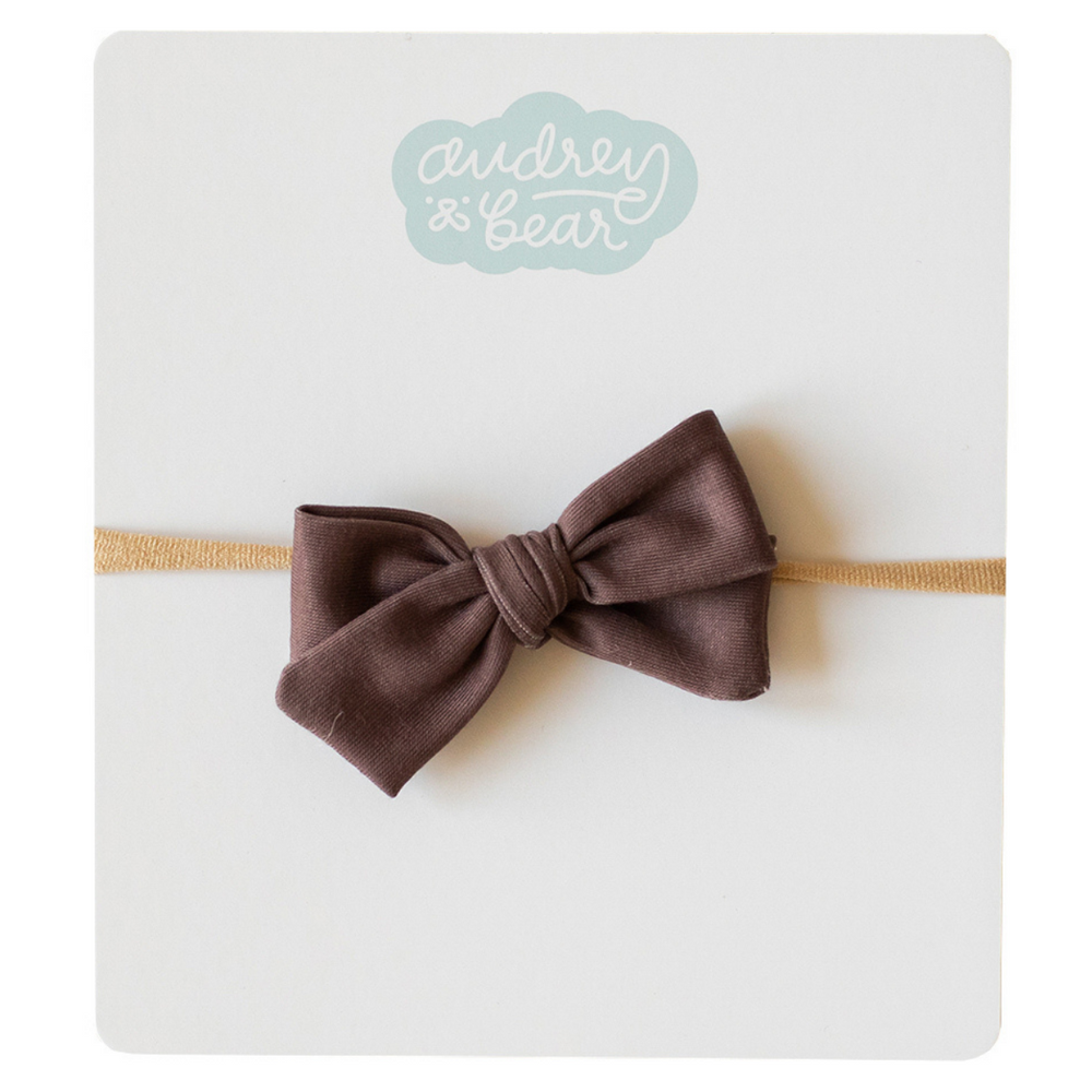 Everyday Bow | Deep Taupe
