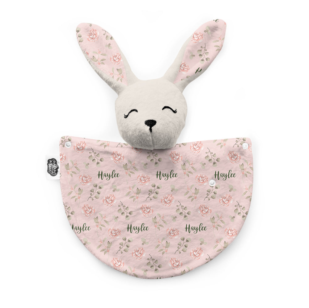 Personalized Bunny Lovey | Country Floral