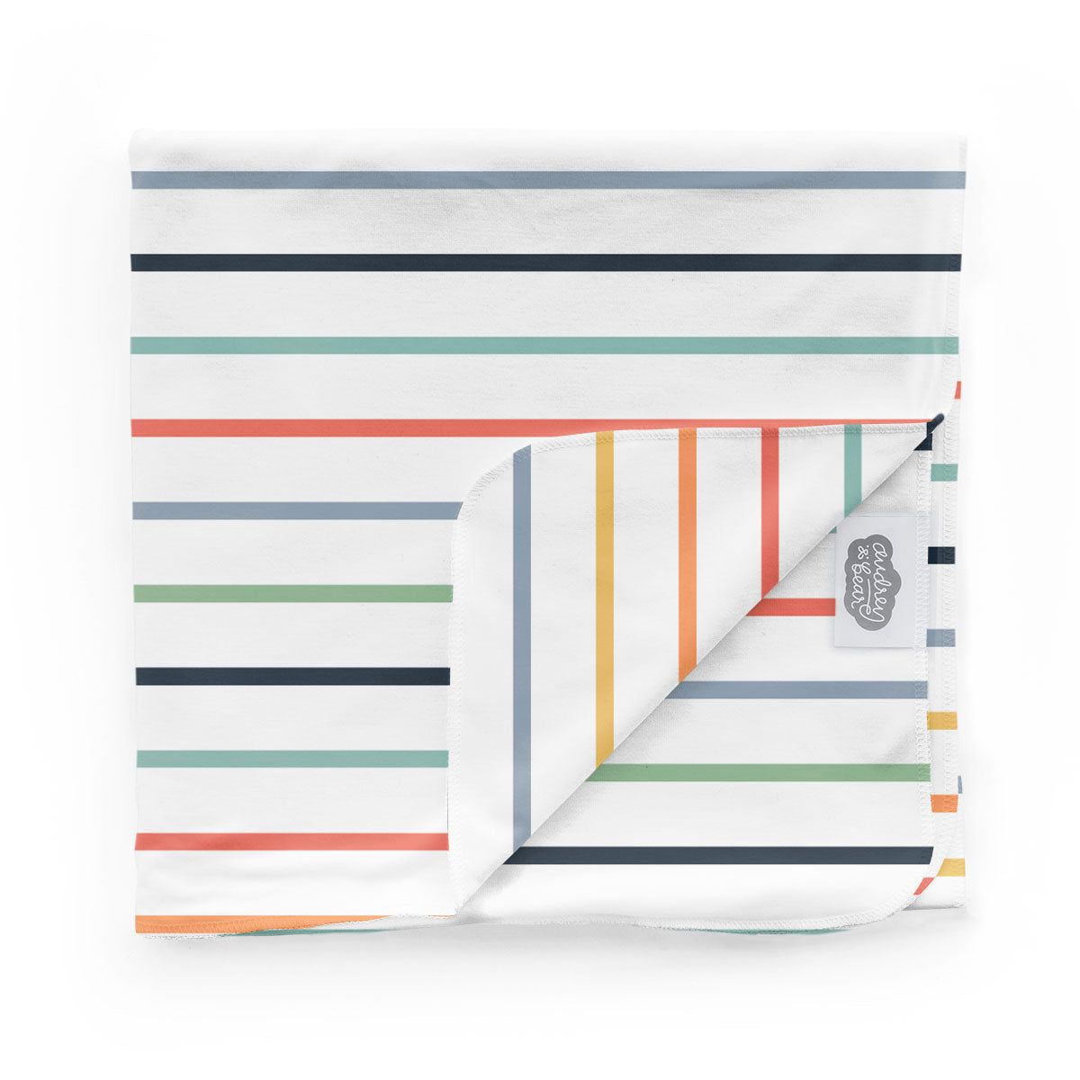 Swaddle Blanket | Primary Stripes