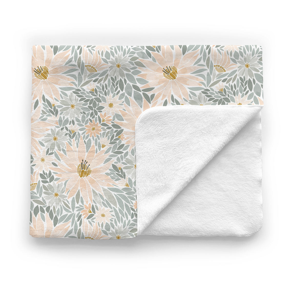 Baby Minky Blanket | Mosiac Floral