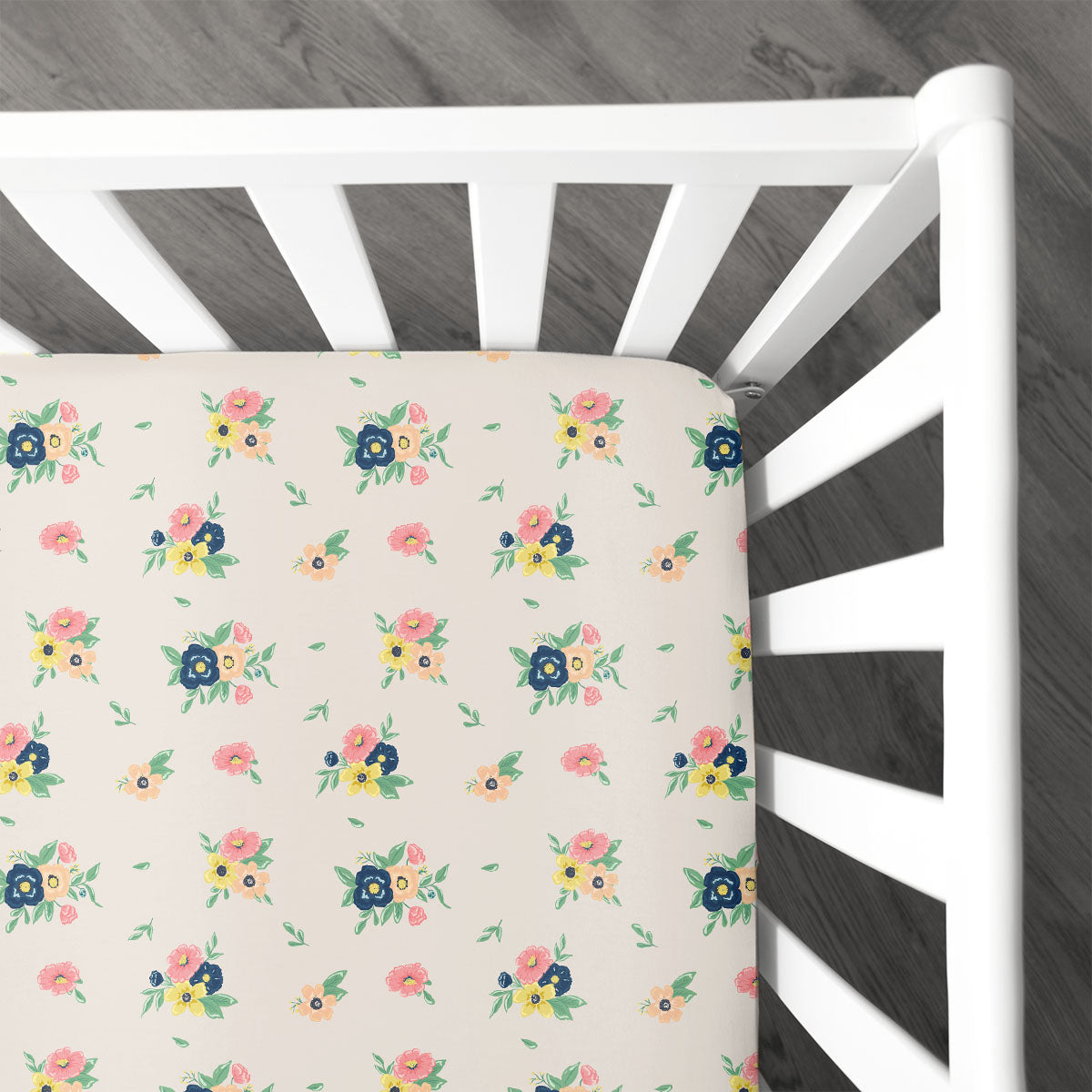 Crib Sheet | Cottage Garden