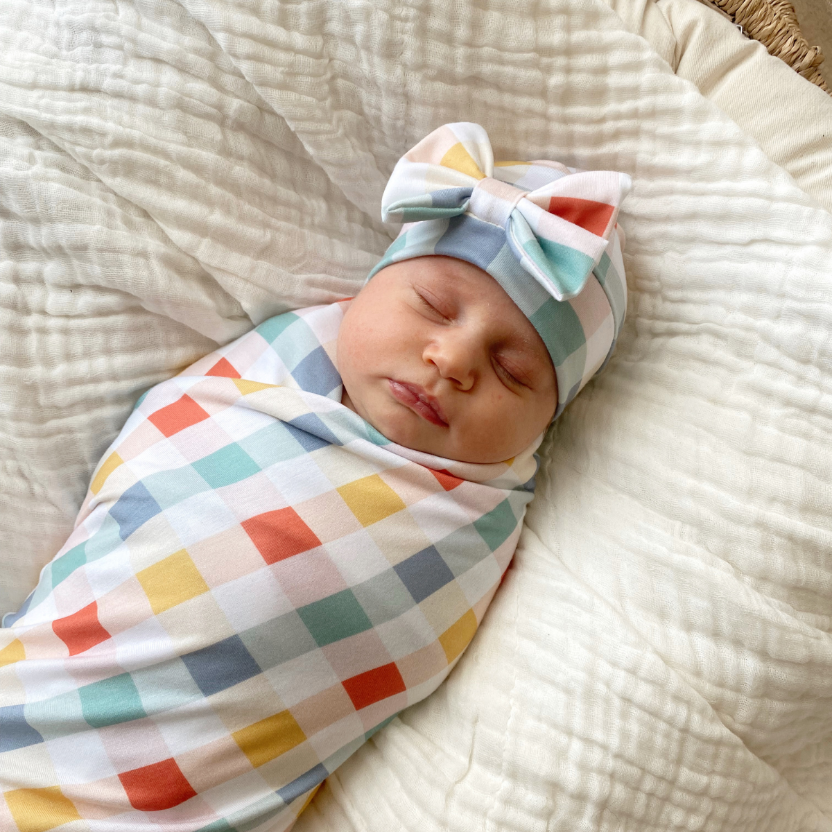 Swaddle Blanket | Perfectly Plaid
