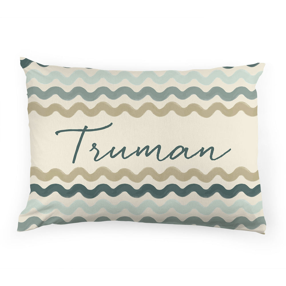 Personalized  Pillow Case | Warm Waves