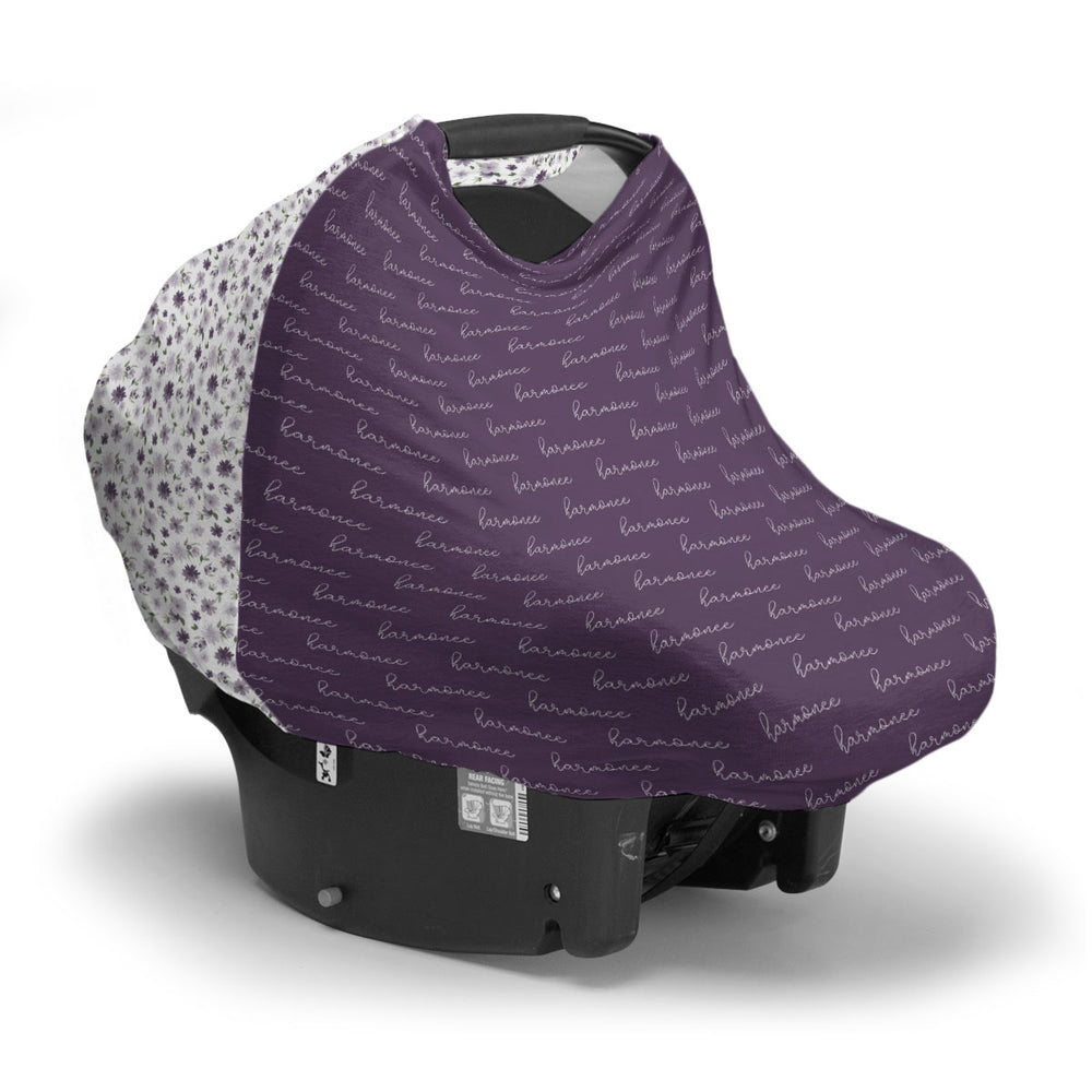 Personalized Car Seat Cover | Whispering Wisteria