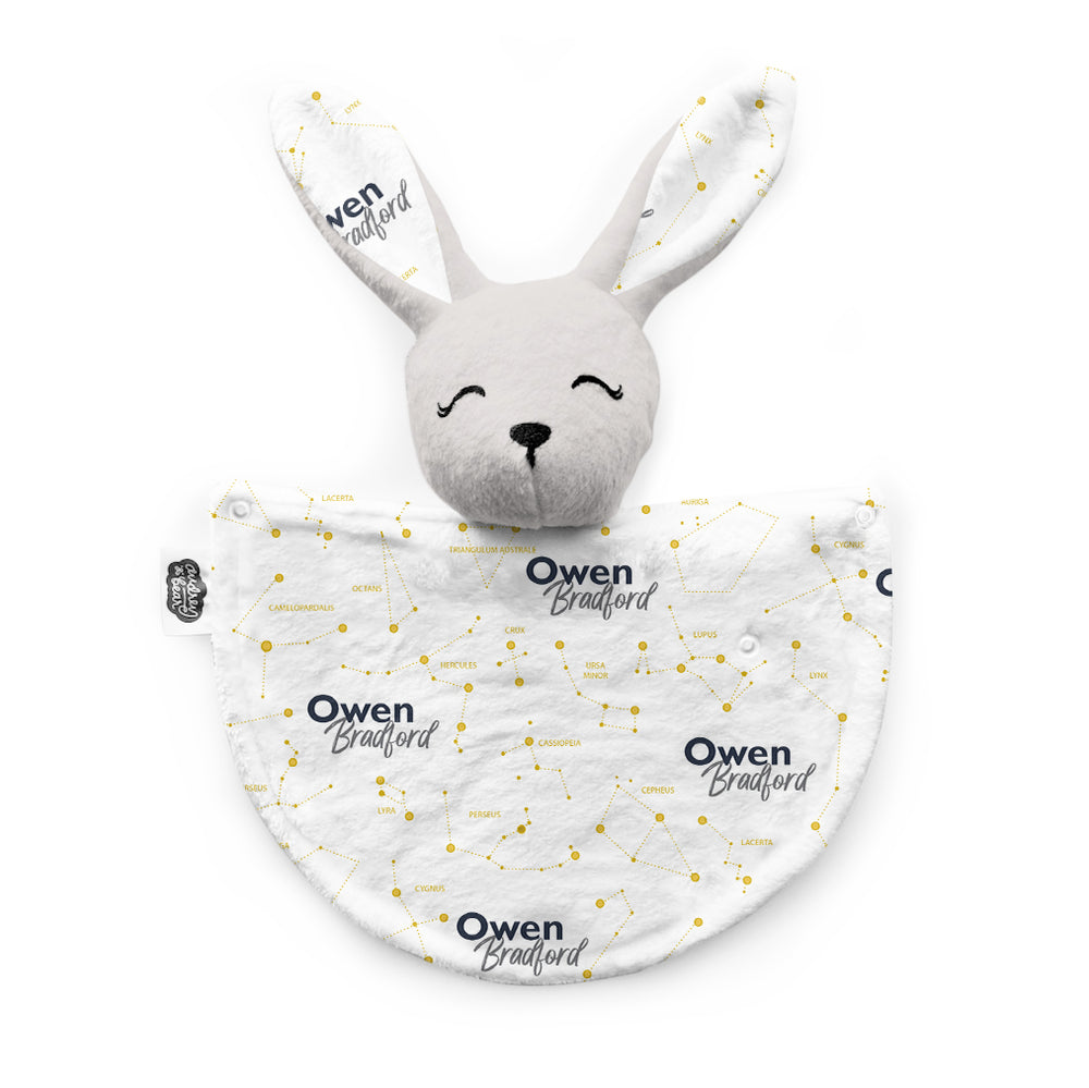 Personalized Bunny Lovey | Captivating Constellations
